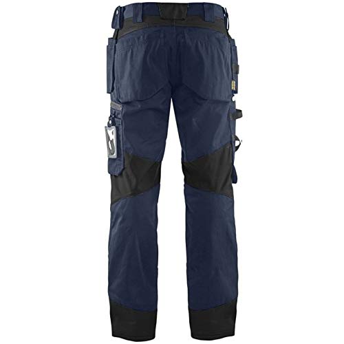 Blakläder 155518608699C46 Handwerker Bundhose, Marineblau/Schwarz, C46 C46 Dark Navy Blue / Black, C