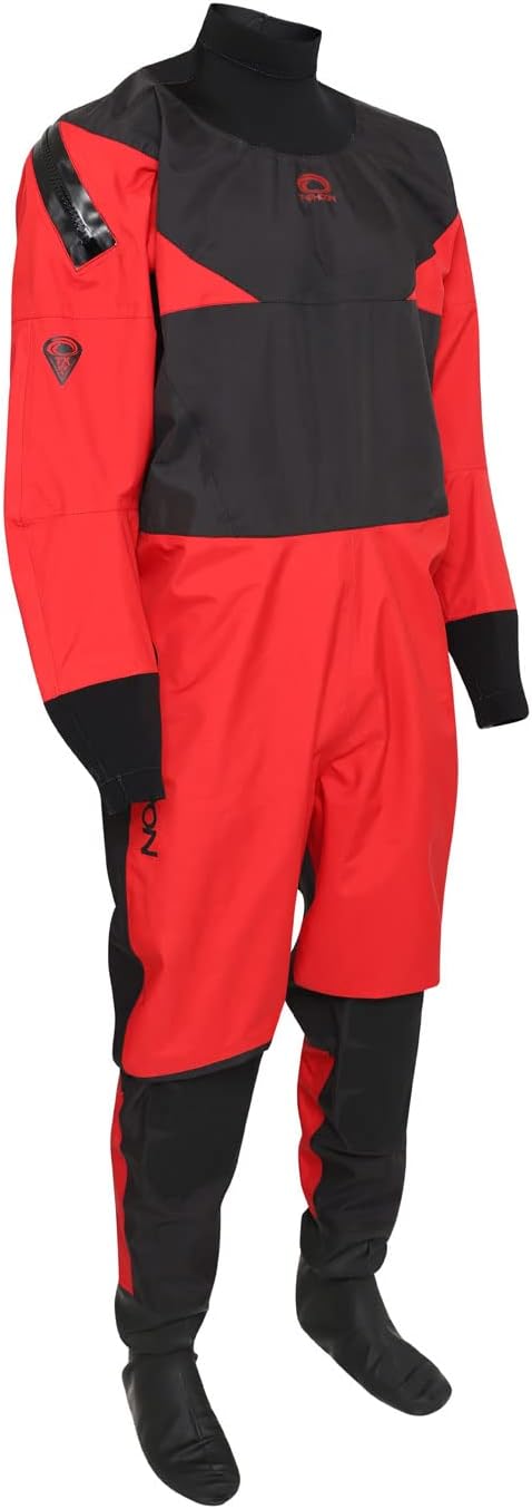 Typhoon 2023 Hypercurve Drysuit & Undersuit - Red/Black M, M