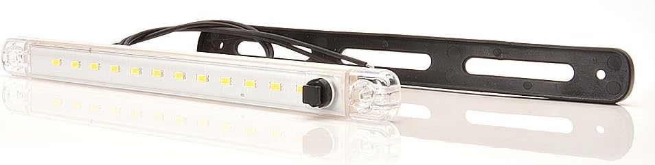 LED-MARTIN 2er Sparset Innenraumleuchte mit Schalter 24V 238mm x 20,6mm