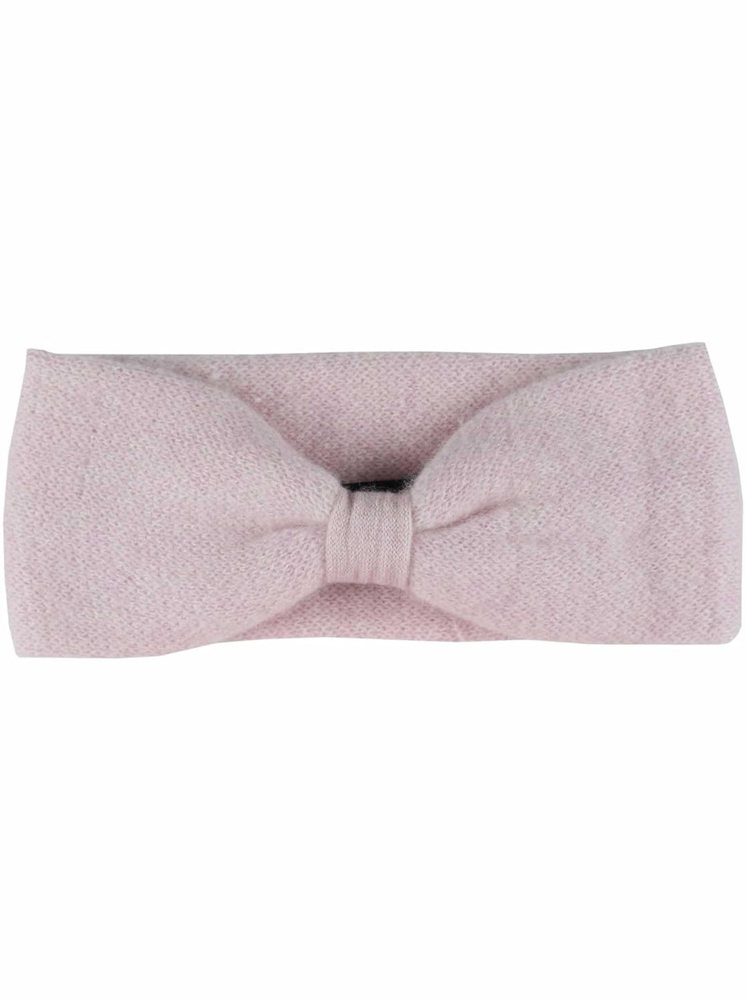Zwillingsherz Stirnband aus 100% Kaschmir - Hochwertiges Kopfband im Uni Design für Damen Frauen - W