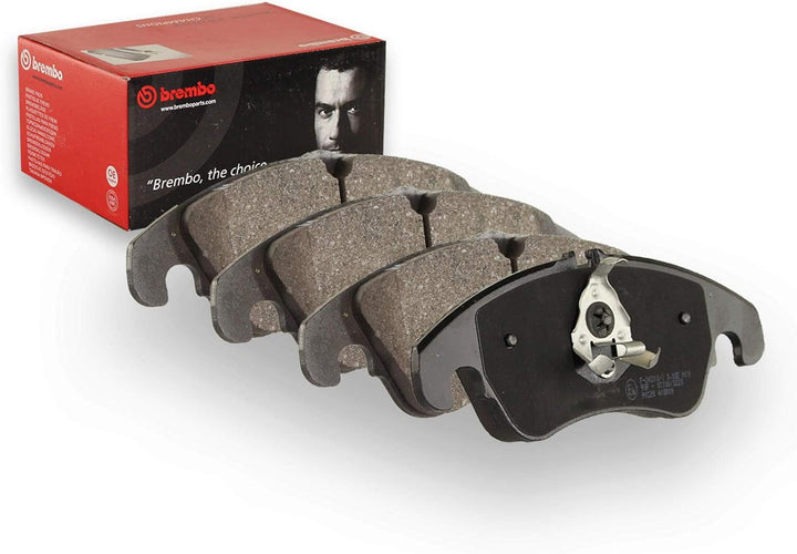 Bremsbeläge Vorne von Brembo mit Zubehör (P 54 060) Bremsbelagsatz Bremsanlage Scheibenbremsbelagsat