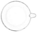 Kartell Trama Karaffe, Thermoplastisches Technopolymer, Klar, 30,5 x 10 cm Caraffa Cristallo, Caraff