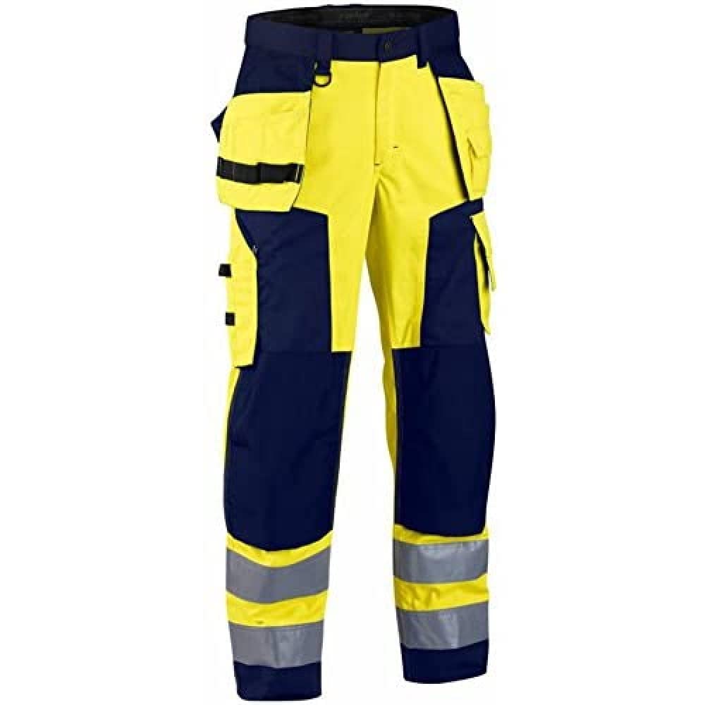 Blakläder Bundhose High Vis Klasse 2, 1 Stück, D84, gelb / marineblau, 156818113389D84 D84 Yellow /