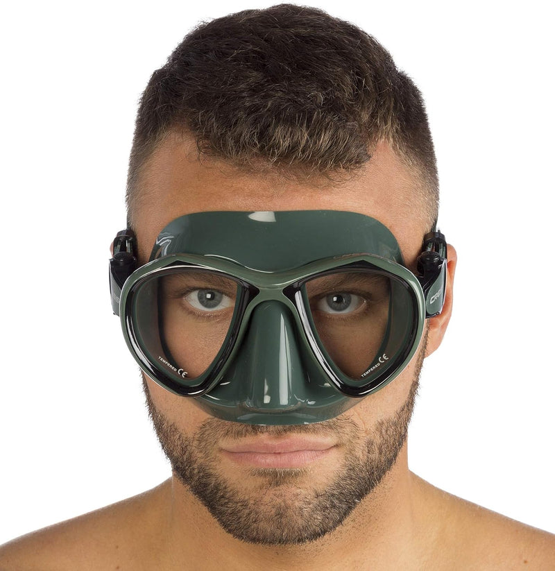 Cressi Unisex-Adult Metis Maske für Freitauchen und Photo Sub, minimales internes Volumen Einheitsgr