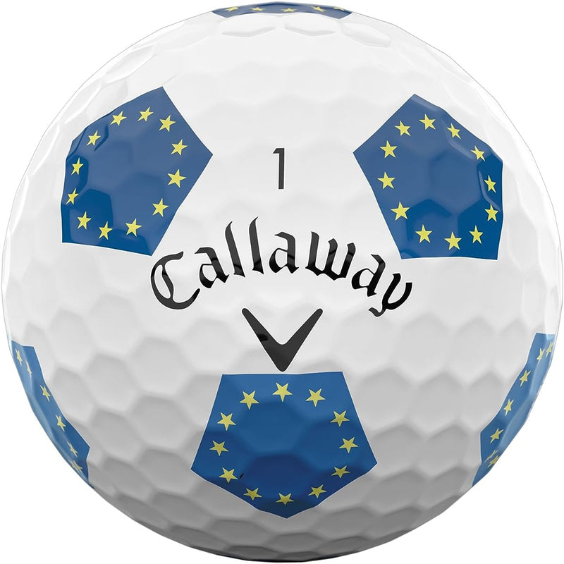 Callaway Golf Chrome Soft Golfbälle (Serie 2022) EU Truvis, EU Truvis