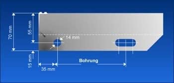 SPH Gitterroststufe verzinkt 500x240mm Maschenweite 30x30mm