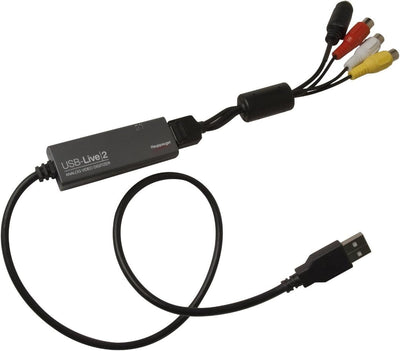 Hauppauge WinTV-USBlive2 01341 USB Analog Audio-Video Grabber, Konverter zum digitalisieren von Vide