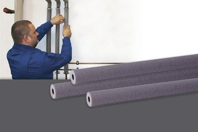 CLIMAPOR Rohrisolierungen PE 18/20, 3/8 Zoll, grau, 30 Stück à 1 m Länge 30 Stück / 30 Meter, 30 Stü
