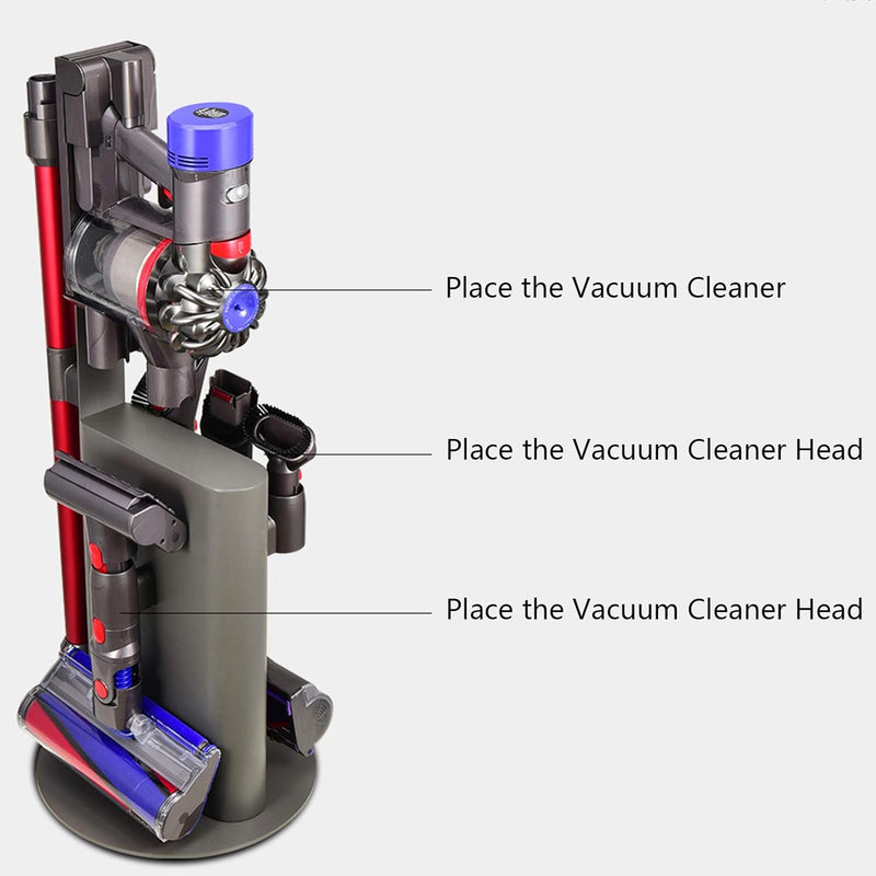 Janjunsi Kabellose Staubsaugerhalter Halterung Ständer für Dyson V6 V7 V8 V10 V11 V12 V15 DC31 DC34