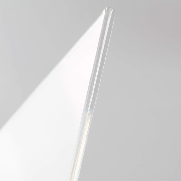 TUKA [10x] Anzeige-Ständer A5 Plakataufsteller im Querformat, Tischaufsteller L-Ständer, Prospektstä