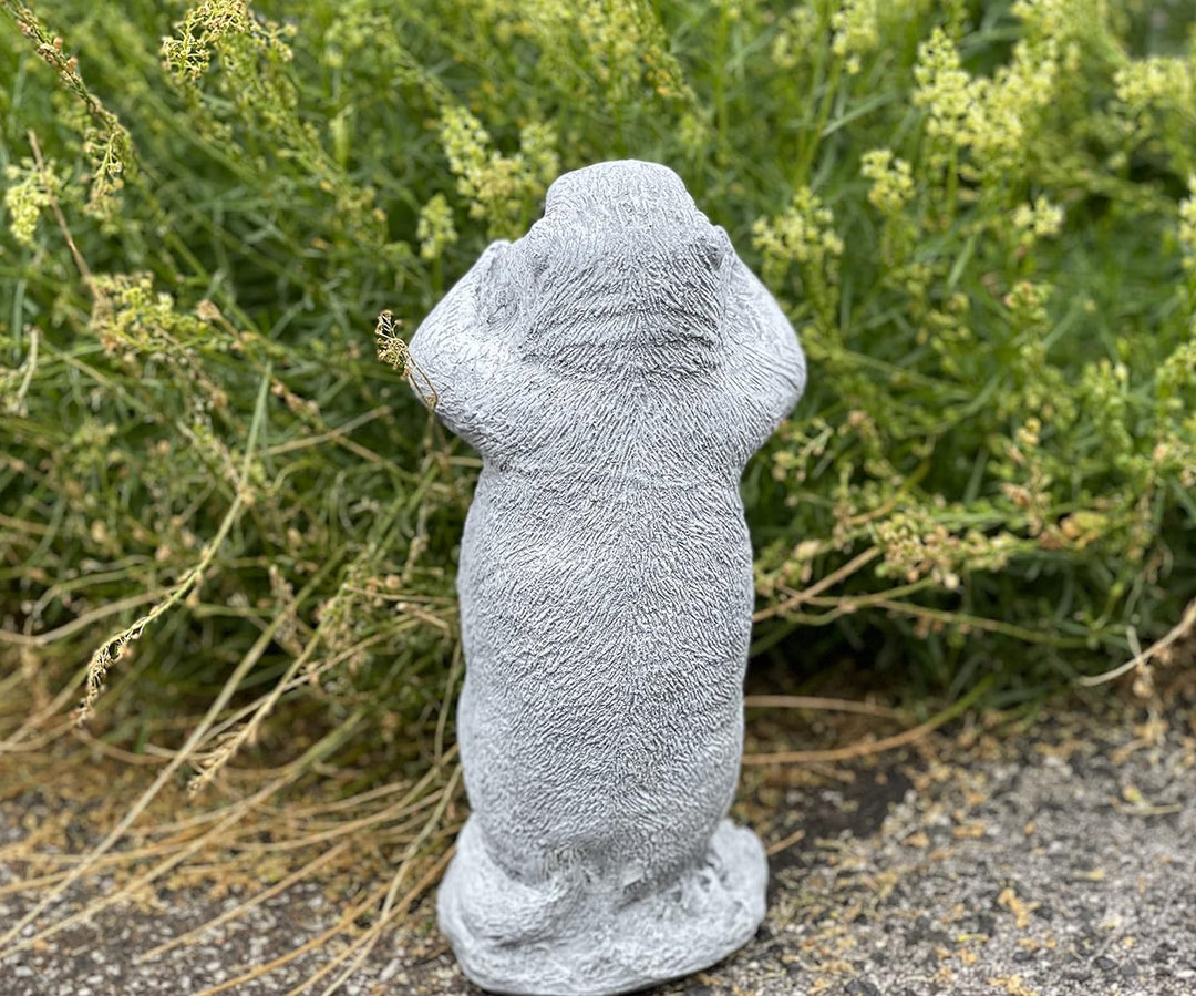 Stone and Style Steinfigur Murmeltier Max frostfest wetterfest Steinguss