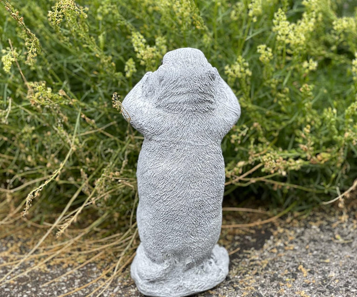 Stone and Style Steinfigur Murmeltier Max frostfest wetterfest Steinguss