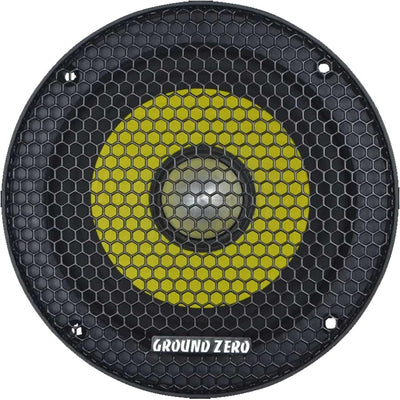 Ground Zero GZTC 165.3-Act - 16,5 cm Komponenten-Lautsprecher mit 200 Watt (RMS: 150 Watt)