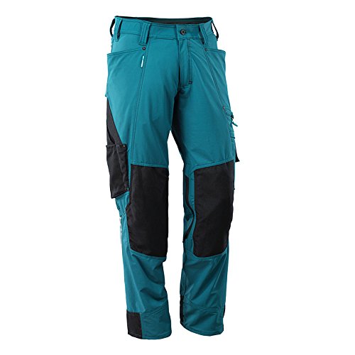 Mascot 17179-311 Bundhose "Stretch" - Advanced, Petrol, 82C48 48 Petrol, 48 Petrol