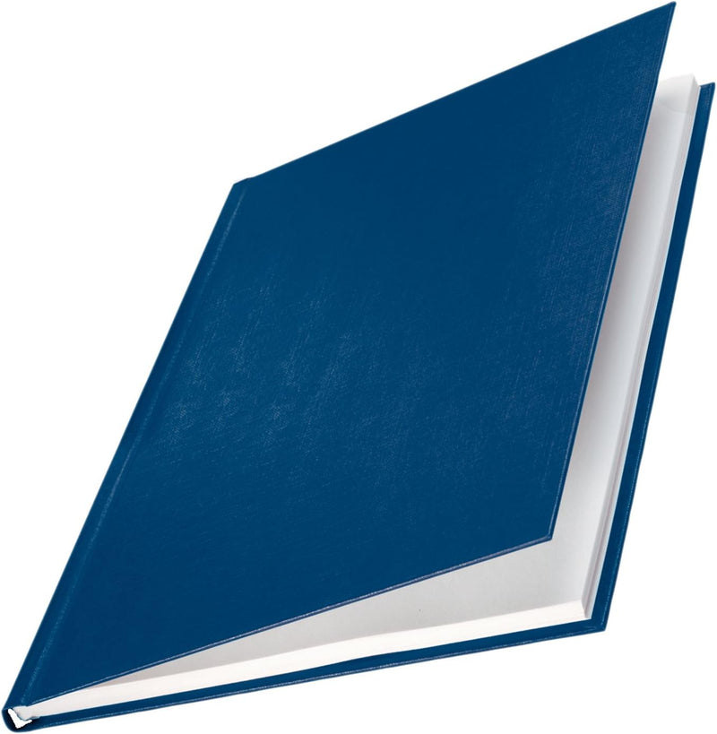 Leitz 73970035 Buchbindemappe impressBIND, Hard Cover, A4, 28 mm, 10 Stück, blau