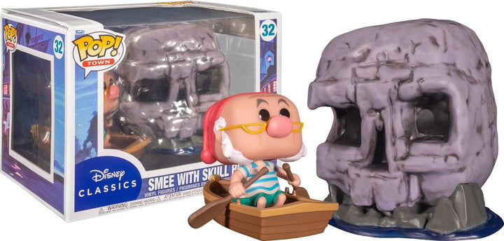 Funko Disney Peter Pan Pop! Town Vinyl-Figur Skull Rock w/SMEE 9 cm