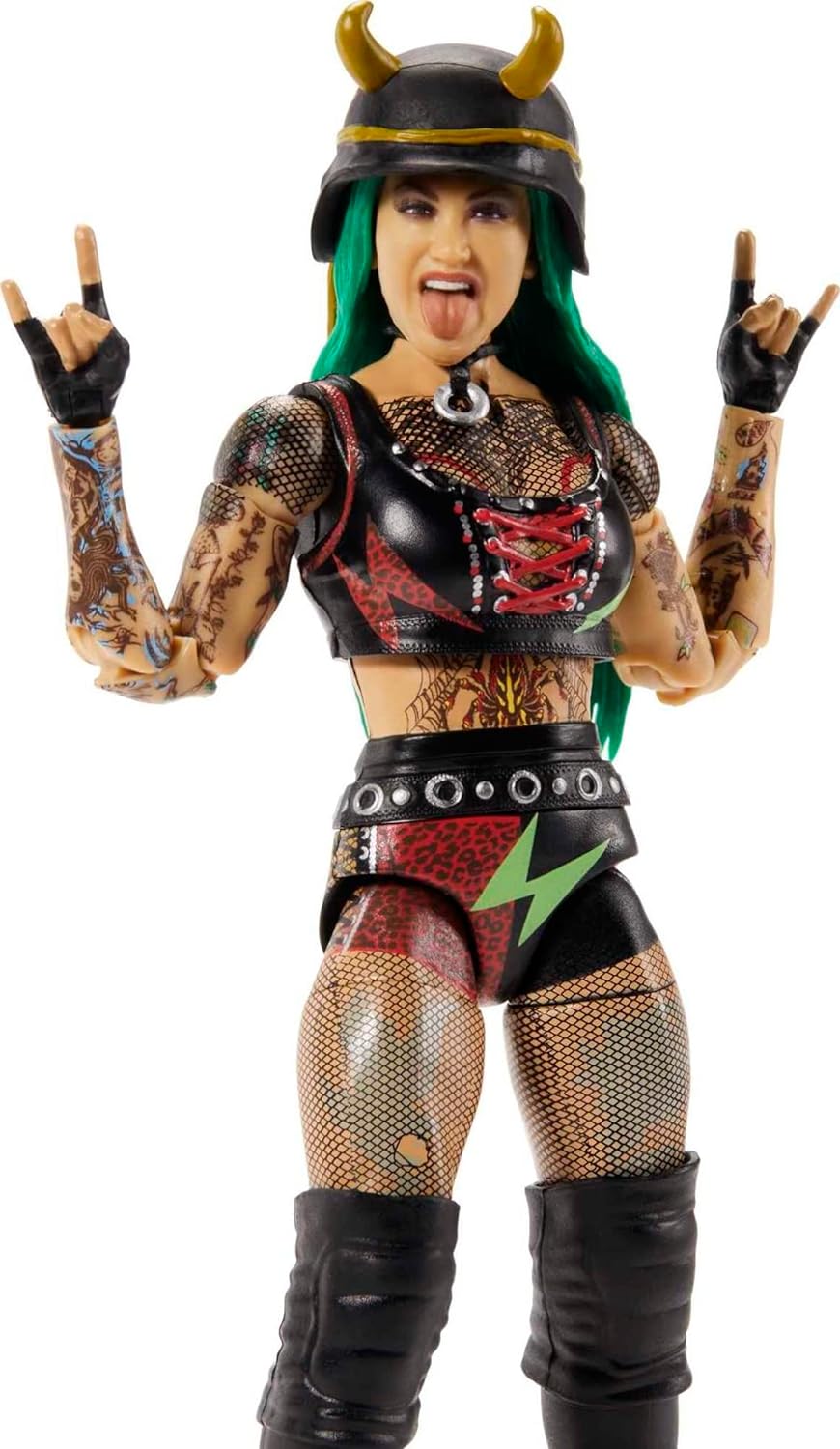 Mattel WWE Shotzi Elite Collection Actionfigur, 15,2 cm, bewegliches Sammlerstück, Geschenk für WWE-