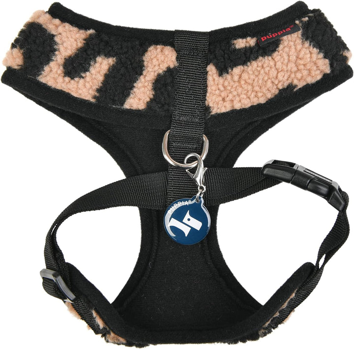 Puppia Hundegeschirr für kleine und mittelgrosse Hunde - Serval Harness A - verstellbar und komforta