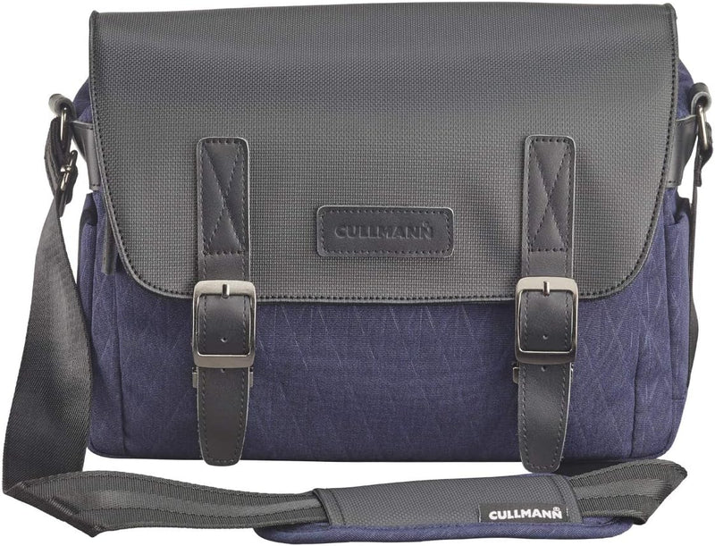 Cullmann Bristol Maxima 322+ Kameratasche im Messenger-Stil mit Tablet-Fach, Farbe dunkelblau, 270x1