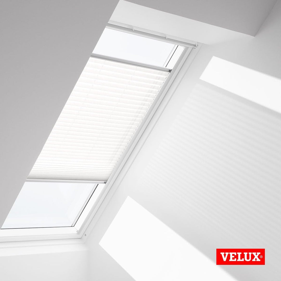 VELUX Original Plissee (FHL), Y85, Uni Weiss