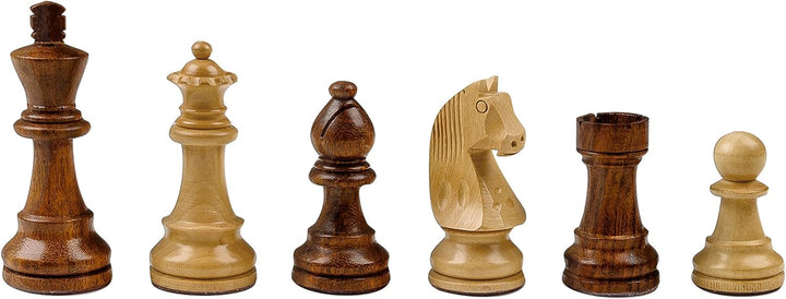 Philos 2504 - Schach, Schachspiel, Schachset Exklusiv mit Schachbrett und Schachfiguren in Figurenbo