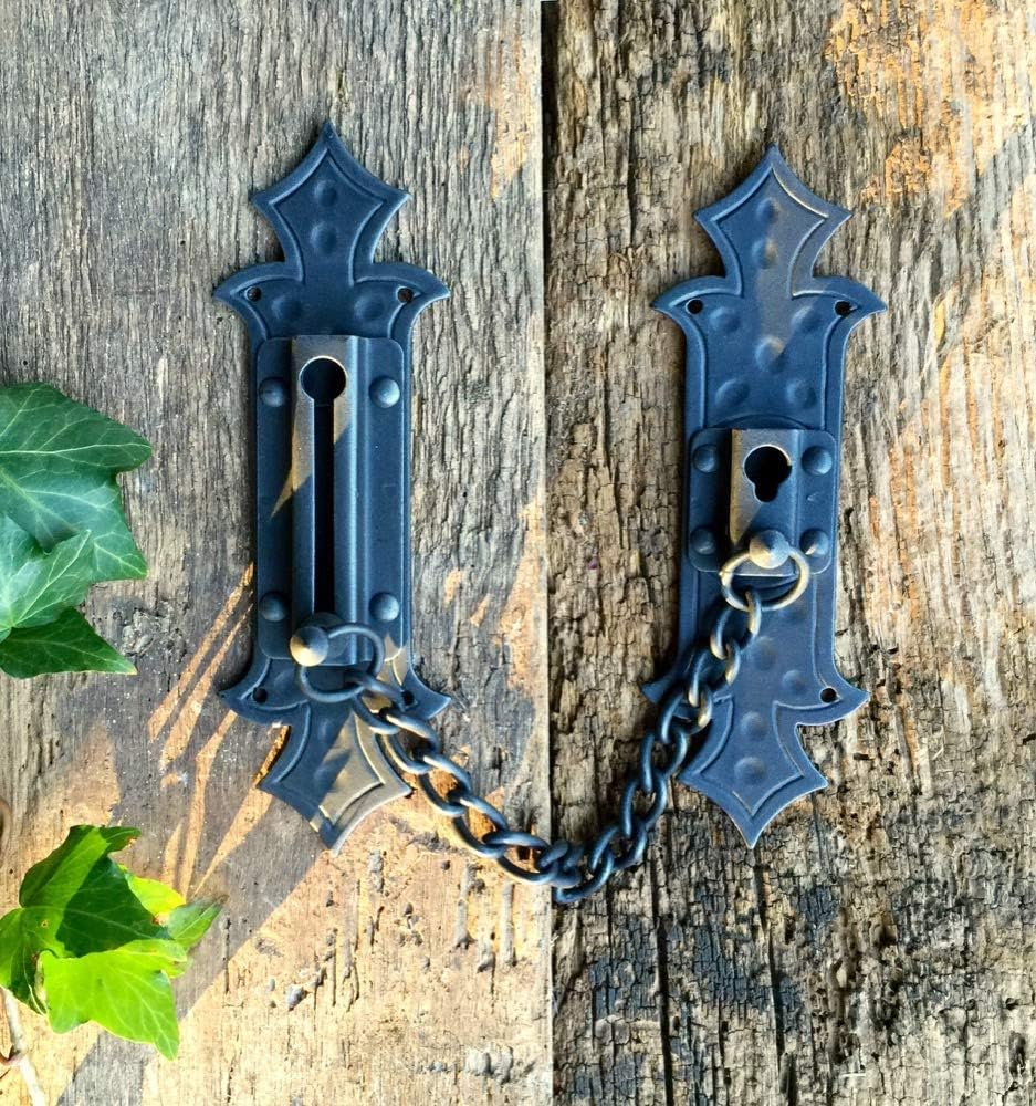 Antikas - Sicherheitskette Tür, Türkette Vorhänge- Kette Diebstahlsicherung, Türsicherung