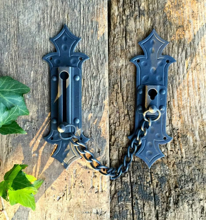 Antikas - Sicherheitskette Tür, Türkette Vorhänge- Kette Diebstahlsicherung, Türsicherung