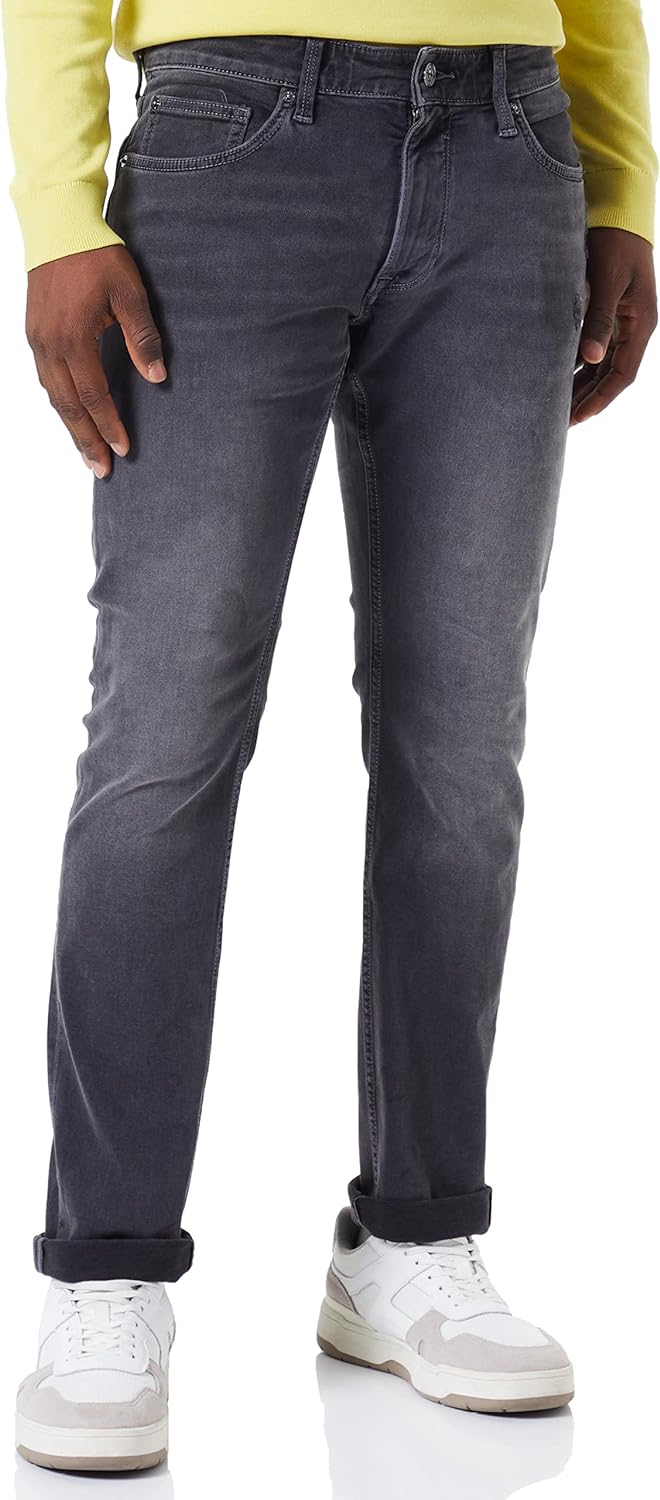 s.Oliver Herren Slim: Jeans mit Waschung 28W / 30L Grau, 28W / 30L Grau