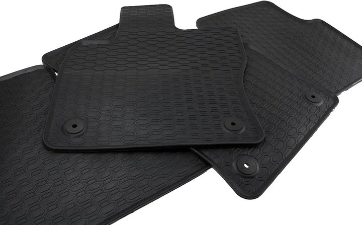 kfz-premiumteile24 Premium Gummimatten kompatibel mit Touran II (5T) Touran Cross Baujahr ab 05/2015