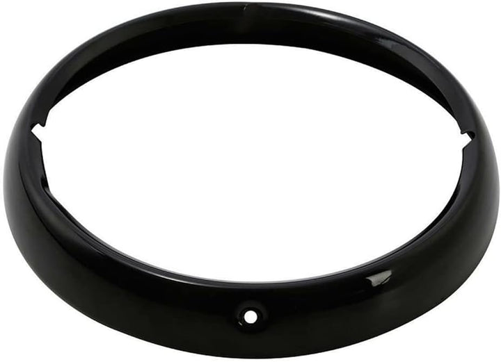 Motorrad Scheinwerfer Lampe Trimmring Abdeckung, TOTMOX 7'' ABS Kunststoff Scheinwerfer Trimmring Ri