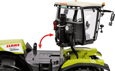 Wiking 077853 Claas Xerion 4500, Modell-Traktor, 1:32, Ab 14 Jahre, Viele Funktionen, Bewegliche Obe