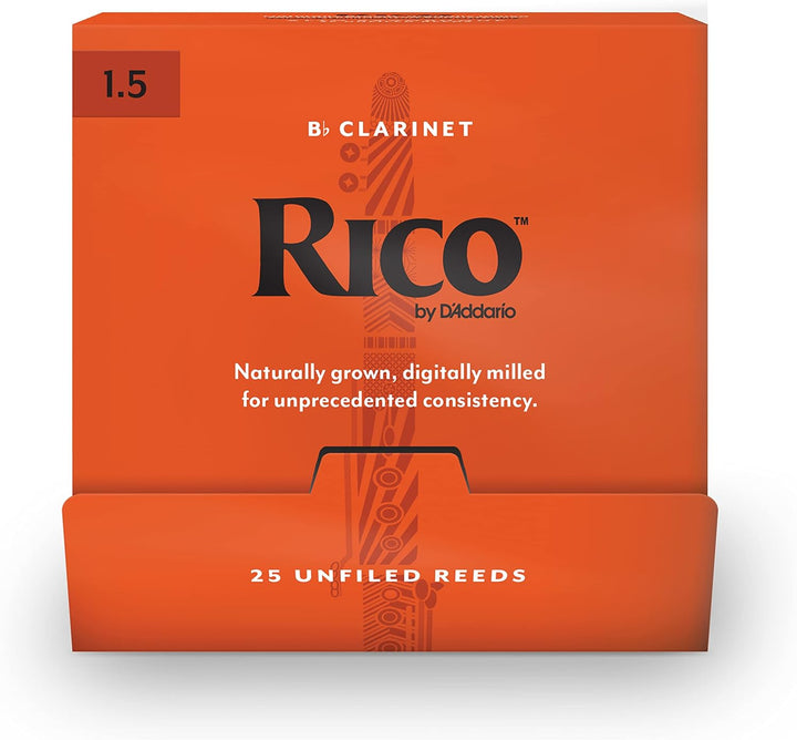 D'Addario Woodwinds RCA0115-B25 Blätter für Klarinetten