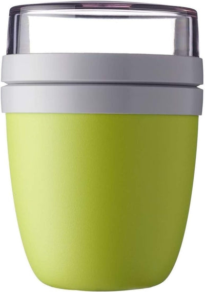 Mepal 'Ellipse' Lunchpot to go 500 ml & 200 ml, Farbe & Stückzahl:Nordic Green & Latin Lime Lime / N