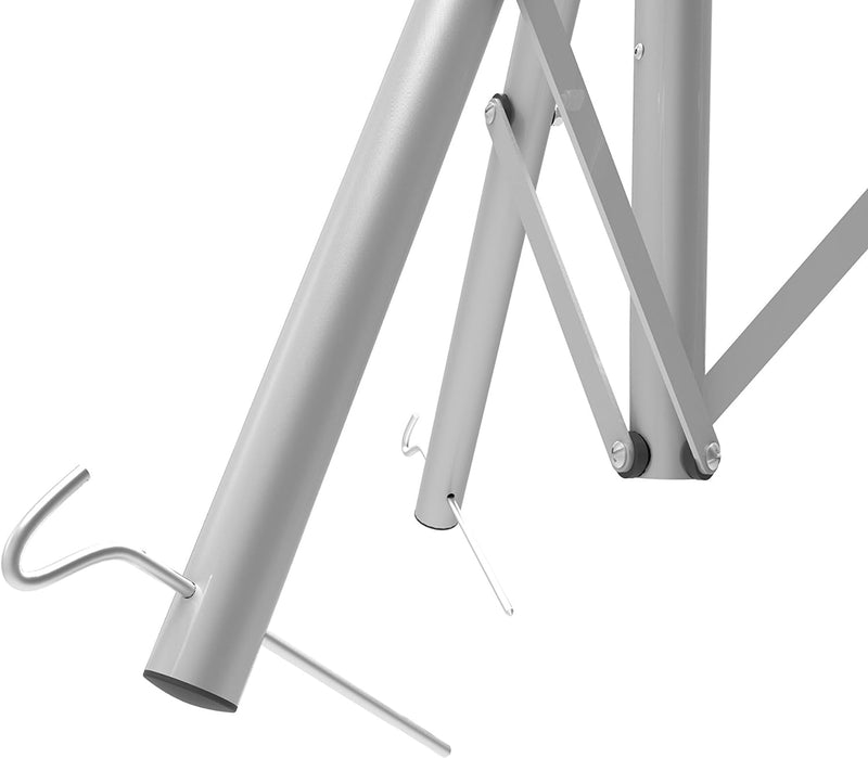 Opticum Dreibein Sat-Stativ Premium Stahl (Camping Sat Stativ ausziehbar 150cm, bis 80cm Antennendur