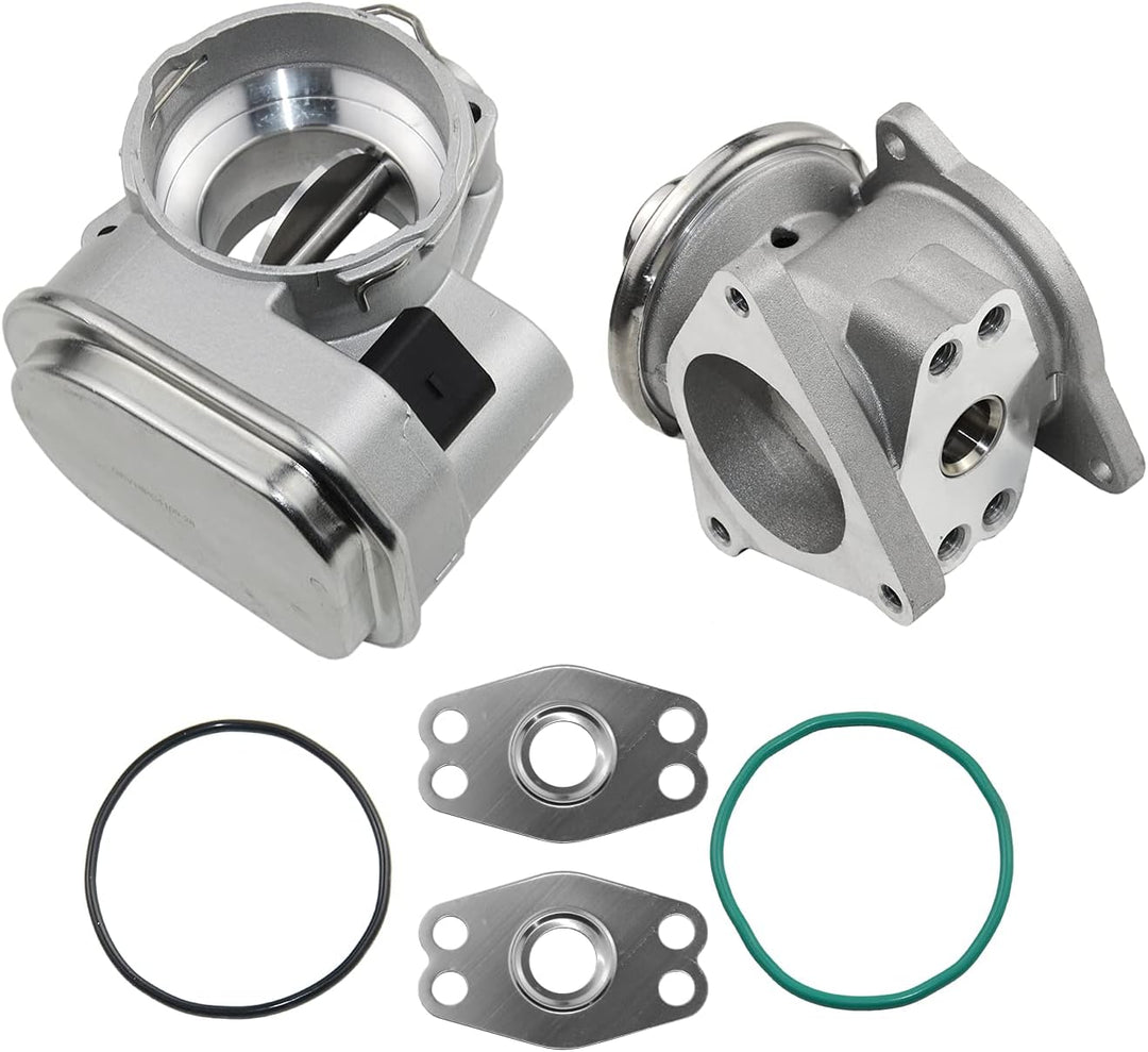 Drosselklappenstutzen + EGR Ventil 038128063 G