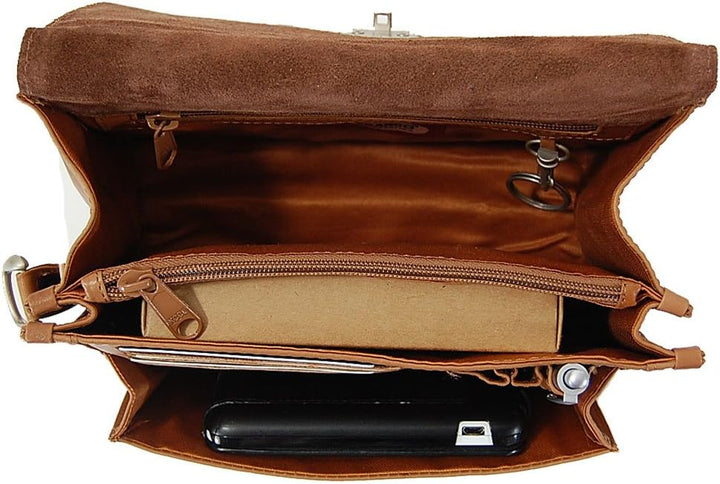 GoBago Branco Business Herren Handgelenktasche Herrentasche Tasche sehr hochwertig Natur, Natur
