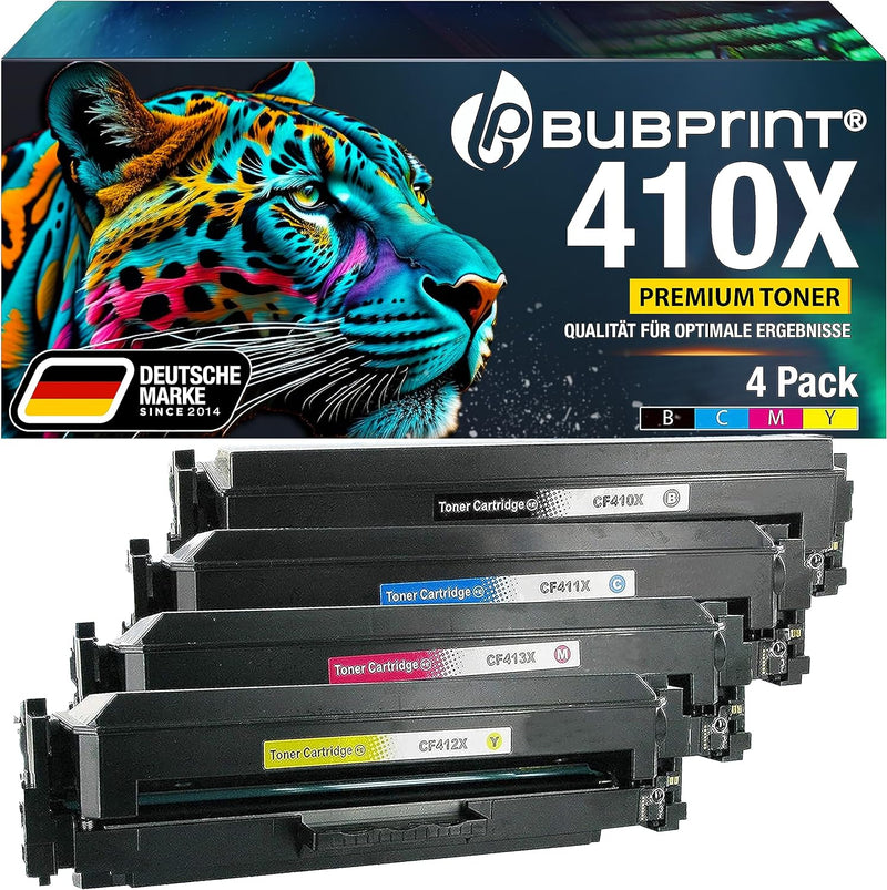 410A Toner kompatibel als Ersatz für HP 410X für Color Laserjet Pro MFP M477fdw M377dw M477fdn M477f