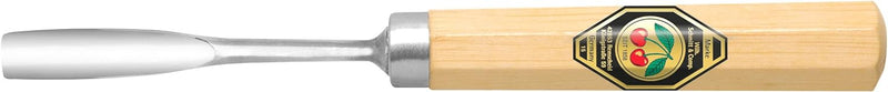 "KIRSCHEN" Werkzeuge 3229002 | Kerbschnitzbeitel mit Weissbuchenheft Stich 8, gekröpft & mittlerer H