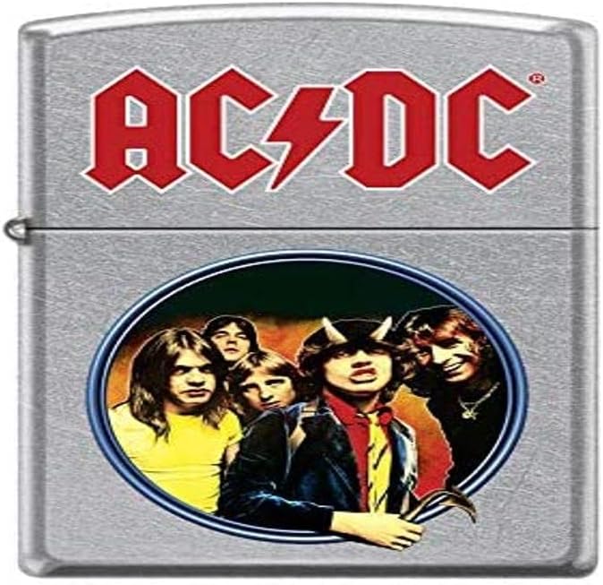 Zippo AC/DC Feuerzeug, Messing, Design, 5,83,81,2, 72