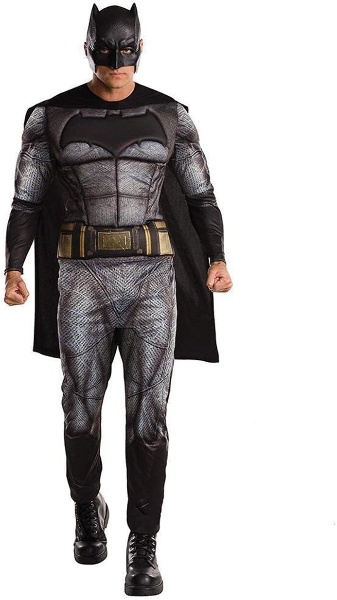 Rubie 's Offizielles DC Warner Bros Justice League Batman Kostüm für Erwachsene STD, STD