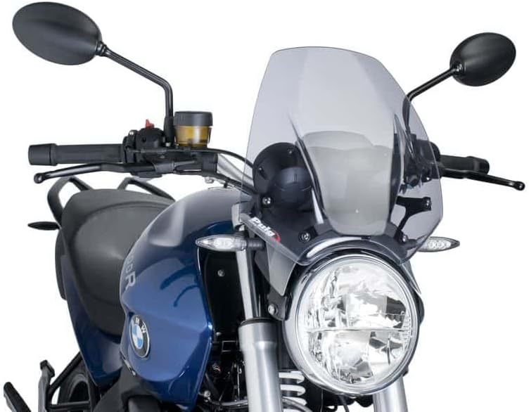 Puig 6488H Windschutzscheibe, Transparent/Rauchgrau Getönt, Getönt