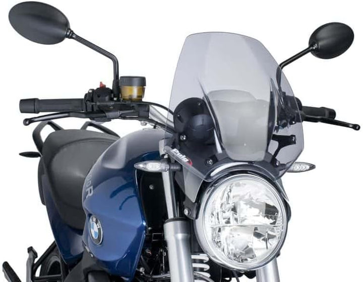 Puig 6488H Windschutzscheibe, Transparent/Rauchgrau Getönt, Getönt