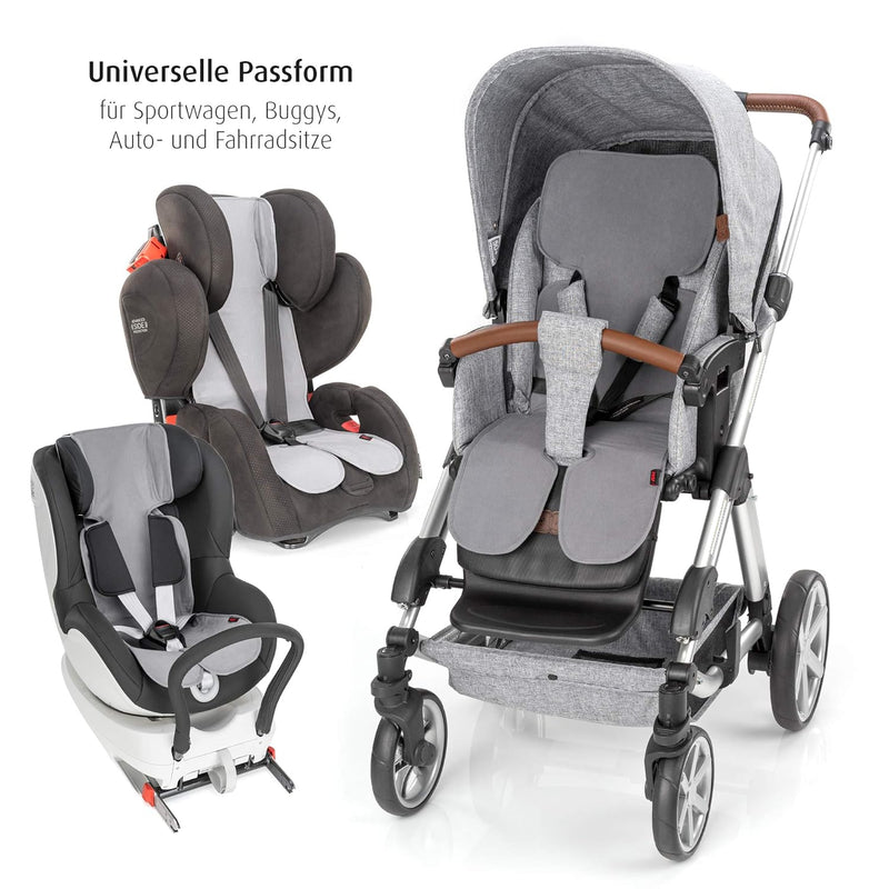 Reer 86131 TravelKid Breeze atmungsaktive Sitzauflage für Kinderwagen, Buggy, Autositz, Fahrradsitz