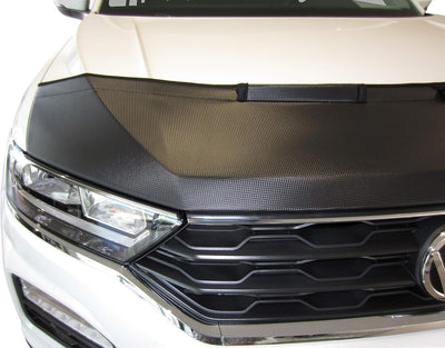 AB3-00707 Carbon Optik Auto Bra kompatibel mit VW Volkswagen T-ROC 2017 - Haubenbra Steinschlagschut