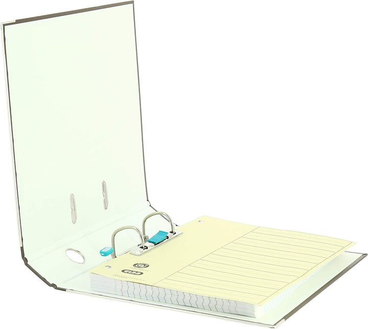 Elba Ordner A4, Smart Pro, 5 cm schmal, Kunststoff aussen, braun, 10 Stück, braun