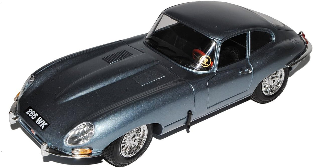 Jaguar E-type Coupe Silber-grau 1/18 Bburago Burago Modellauto Modell Auto SondeRangebot