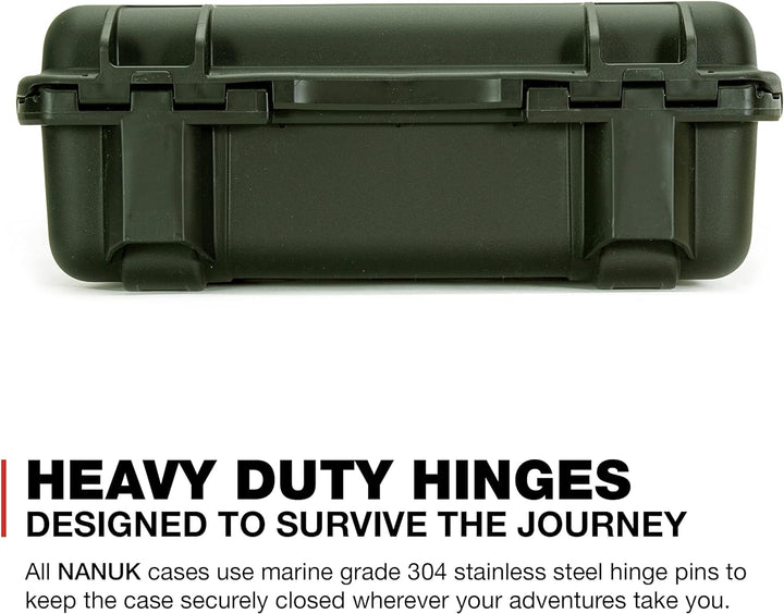 Nanuk 925 Wasserdichter Hartschalenkoffer leer - Olive Leer Olive, Leer Olive