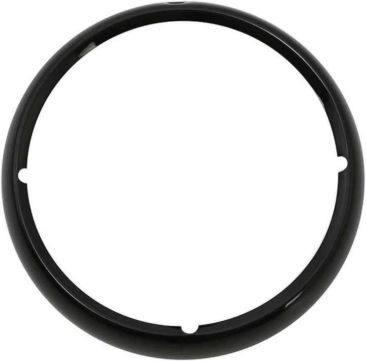 Motorrad Scheinwerfer Lampe Trimmring Abdeckung, TOTMOX 7'' ABS Kunststoff Scheinwerfer Trimmring Ri