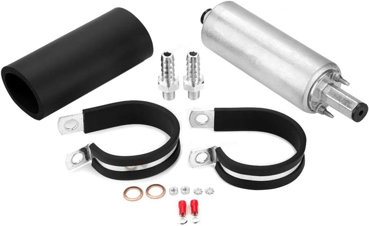 Hochdruck Kraftstoffpumpe Universelle externe Inline Hochdruck Kraftstoffpumpe mit 255 LPH und Kit f