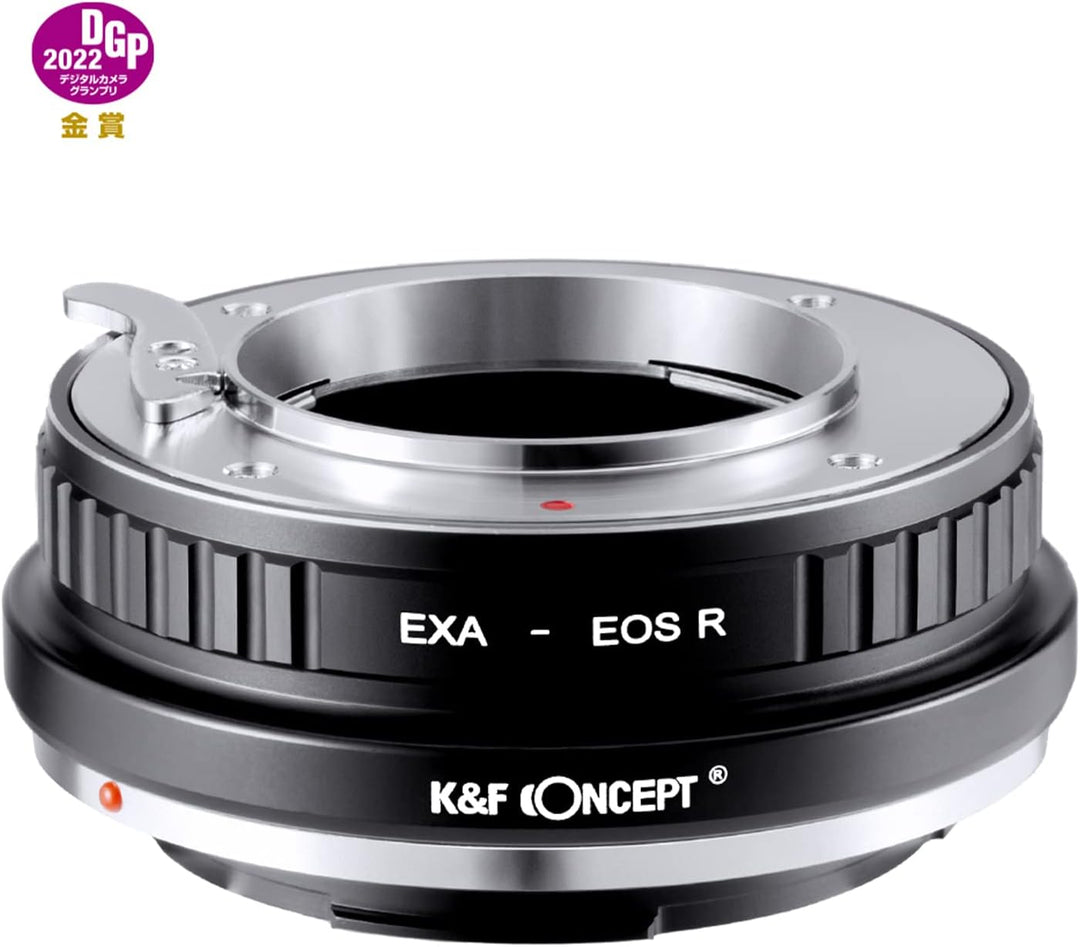 K&F Concept Lens Mount Adapter EXA-EOS R Manueller Fokus Kompatibel mit Exakta, Auto Topcon Objektiv